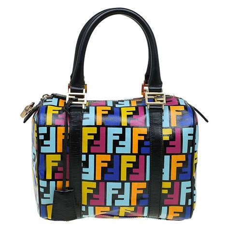 fendi collana multicolor|fendi multicolor bucket bag.